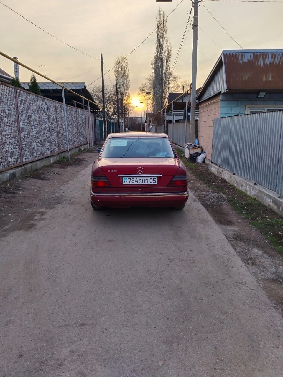 Мерс 124 2.2 плита ешка