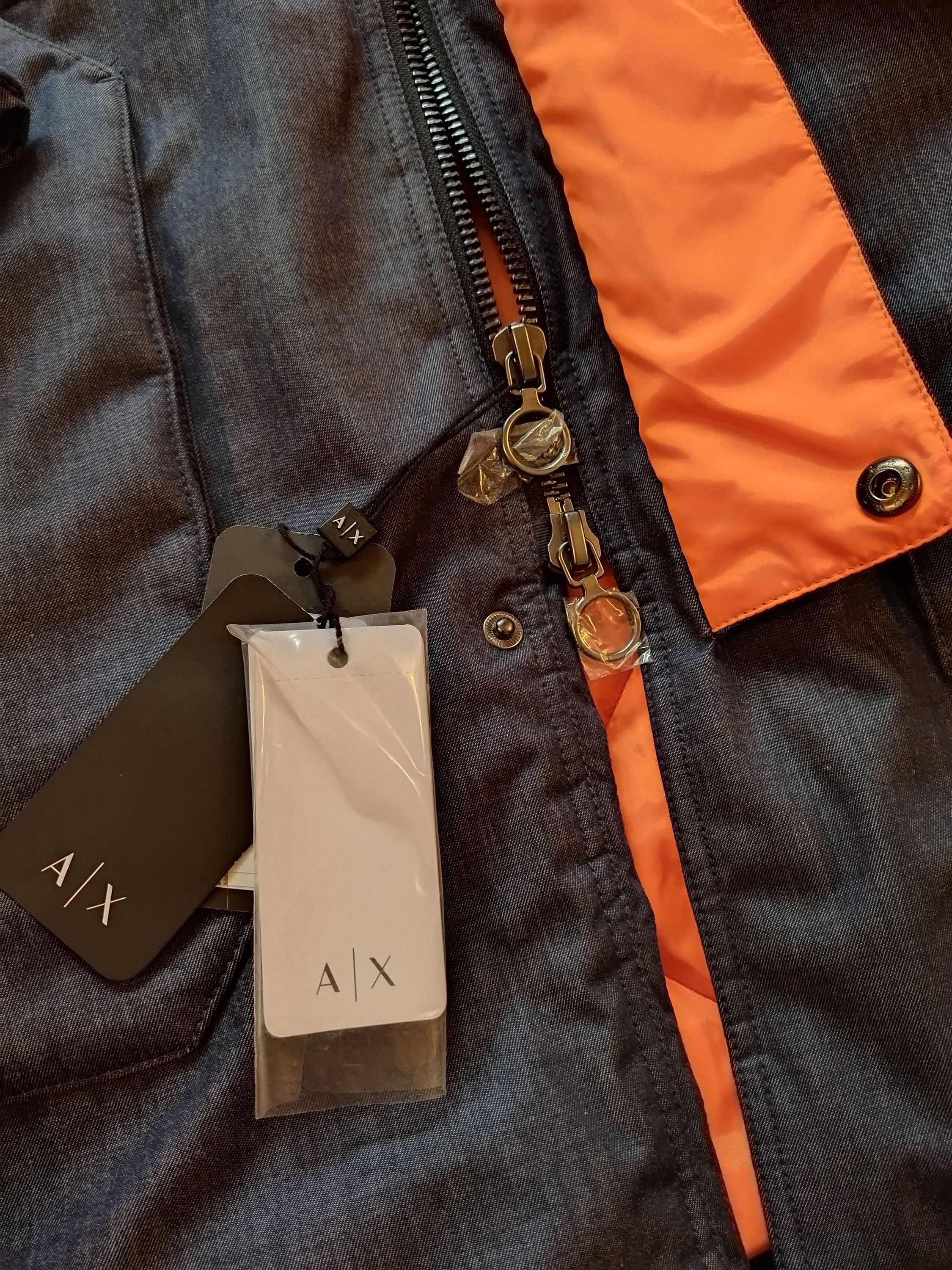 Парка-аляска Armani Exchenge (Италия),зима,оригинал,новая,р-р 52 и 58