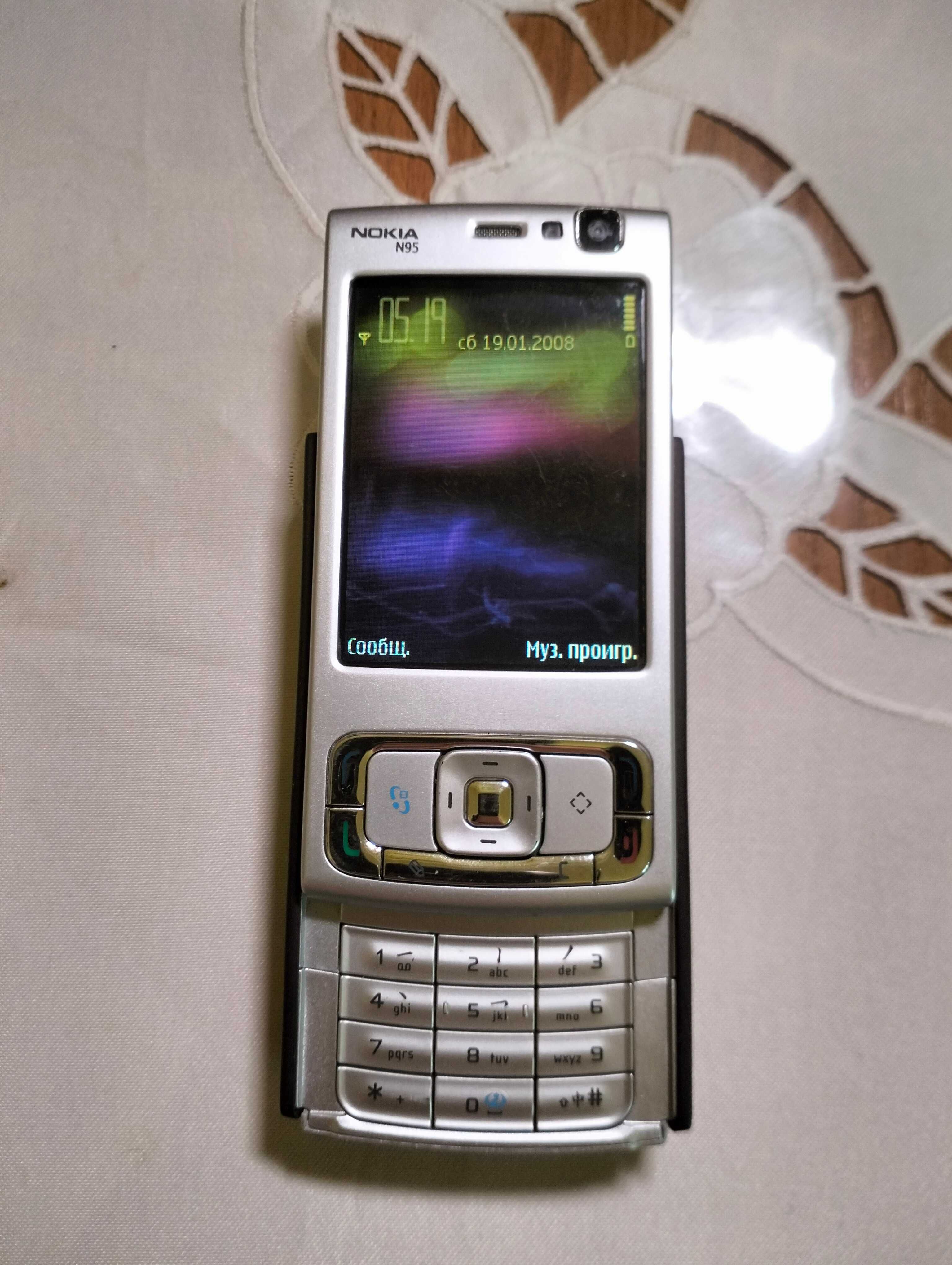 Nokia N95, телефон, кнопочный