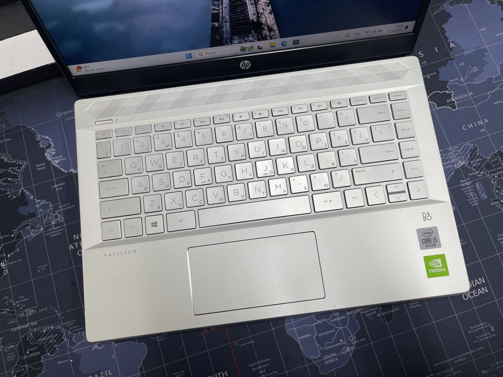 Ноутбук Hp Pavilion 14 Core i5-1035G1/RAM 8GB/SSD 256GB/Mx 130