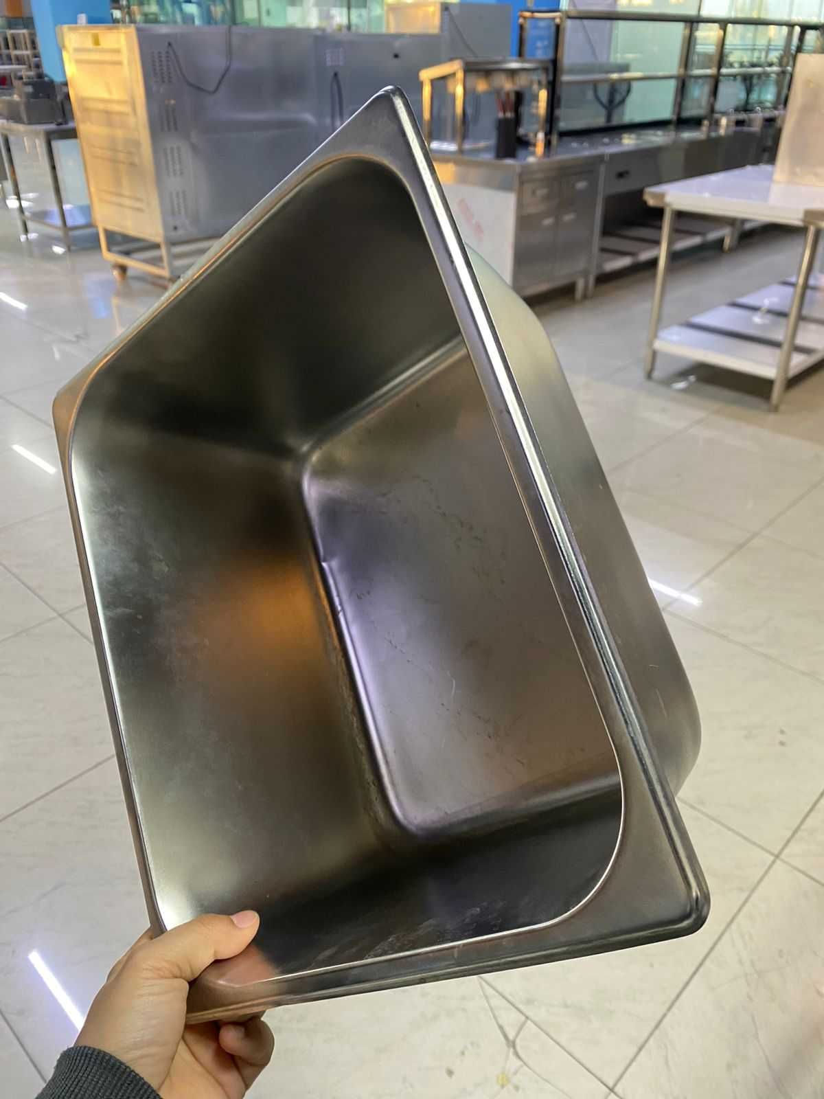 Гастроемкости из нержавеющей стали gn 1/1, 1/2, 1/3