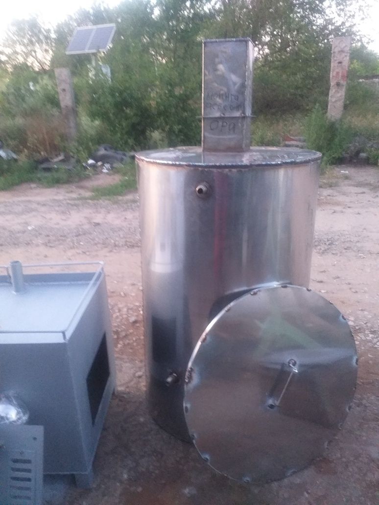 Продам котёл для бани газовый  универсальный, горячая вода сухой мокры