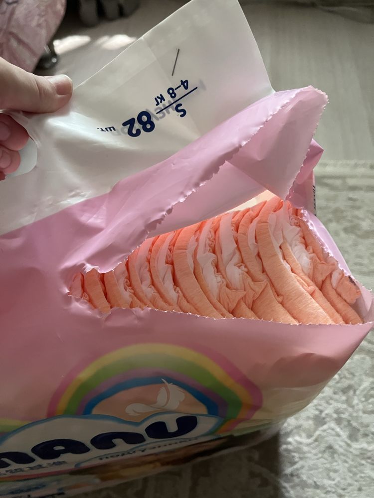 Продам упаковку подгузников