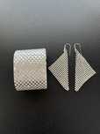 Набор Swarovski браслет, серьги