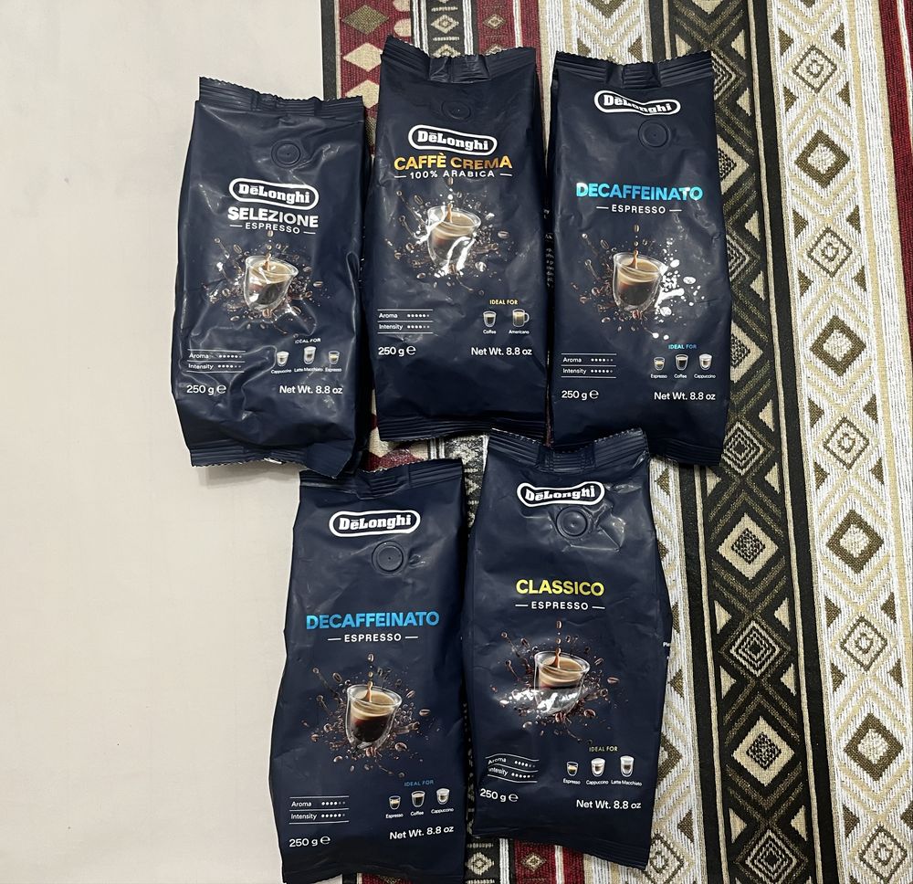 Зерновой кофе delonghi