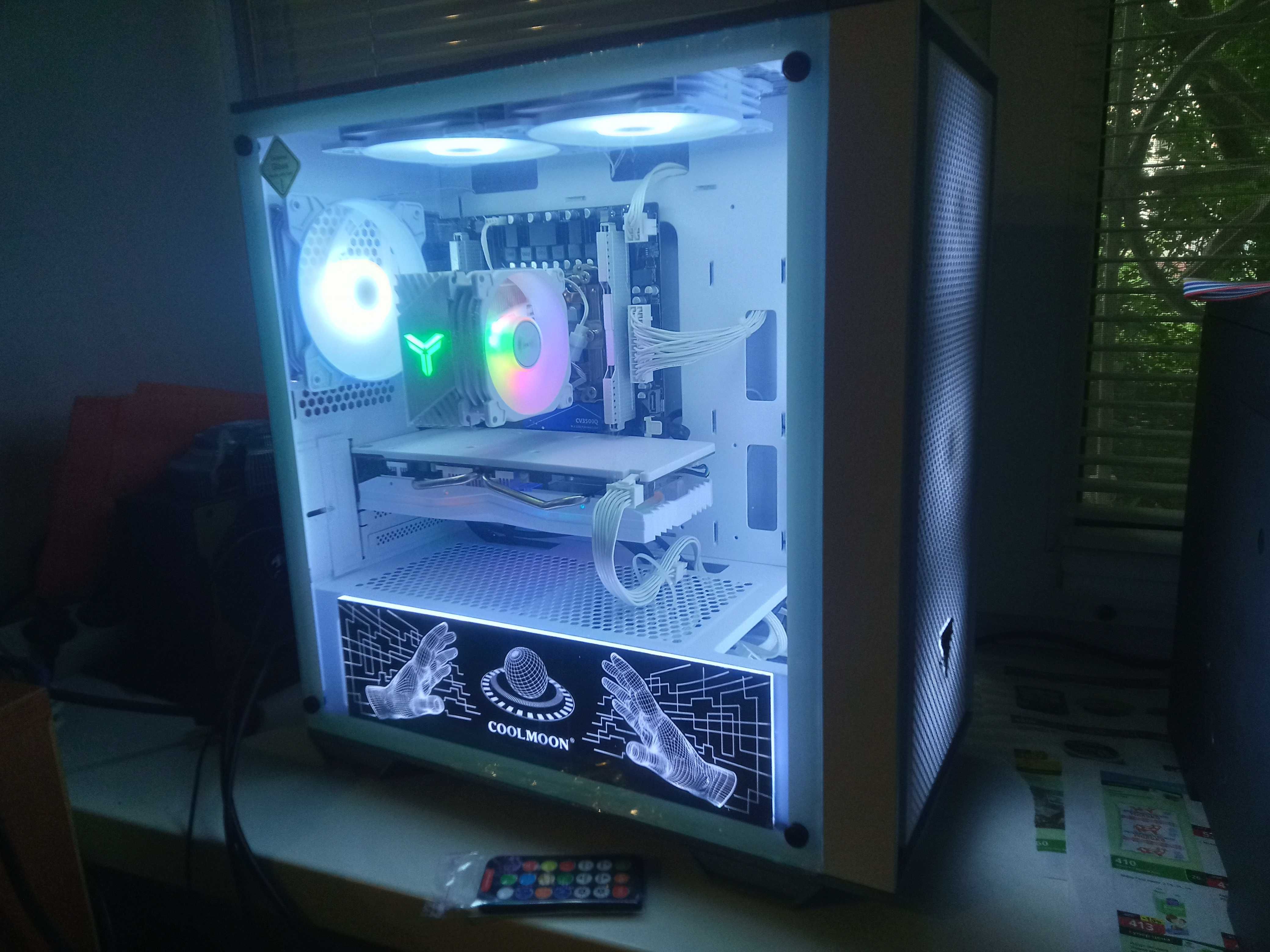Компьютер /Core i7/DDR4 16Gb 2400 MHz/RX 580 8Gb/SSD 512,HDD 4000/600W