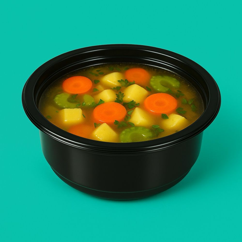 Лотки под запайку для готовой еды, полуфабрикаты, заморозку