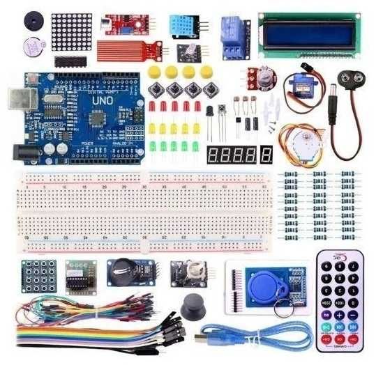 Набор опыты с электричеством Arduino UNO KIT T-AR001