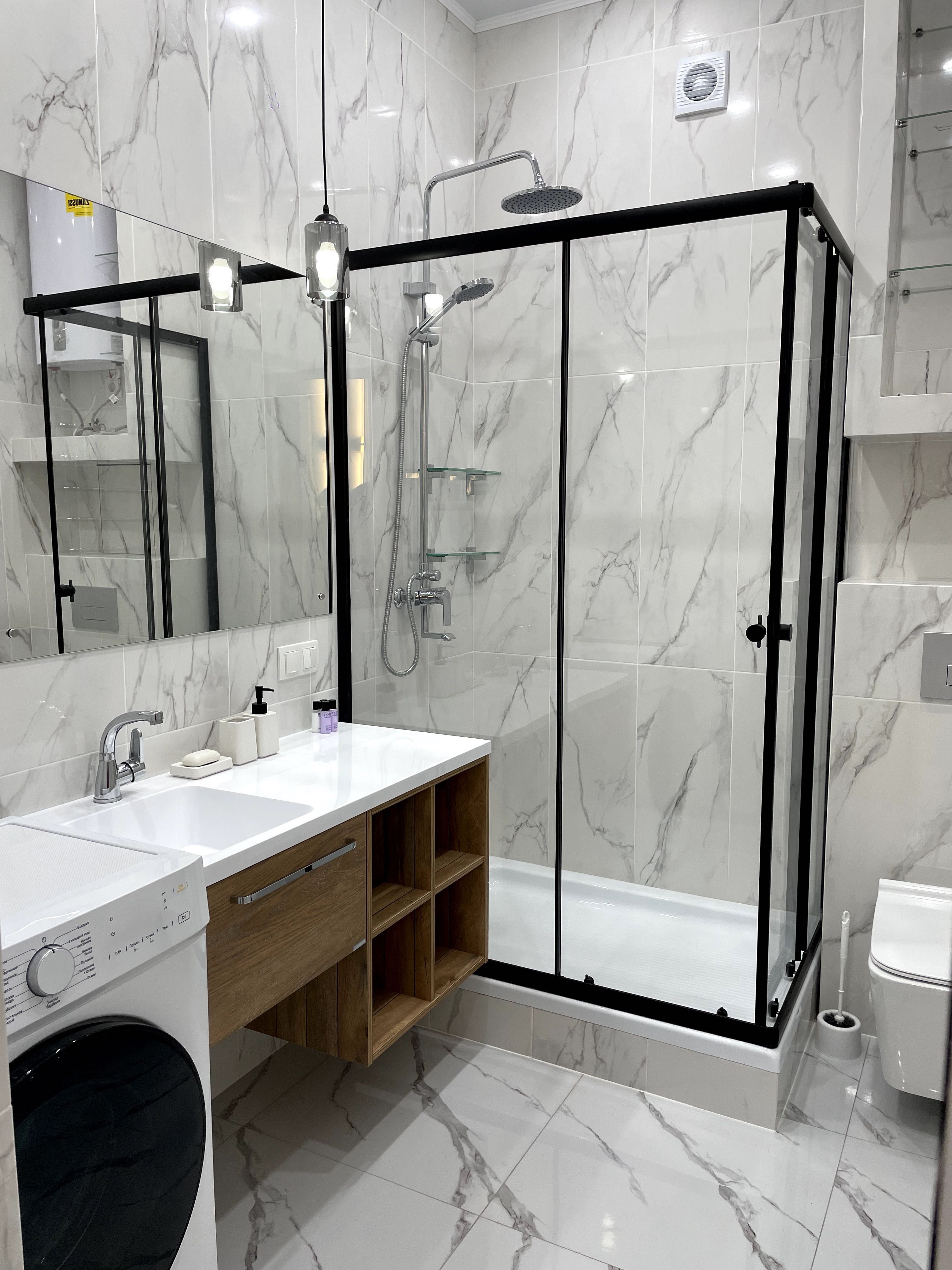 Центр • Посуточно 1-комнатная квартира • 50м² •  Премиум ЖК Алпамыс