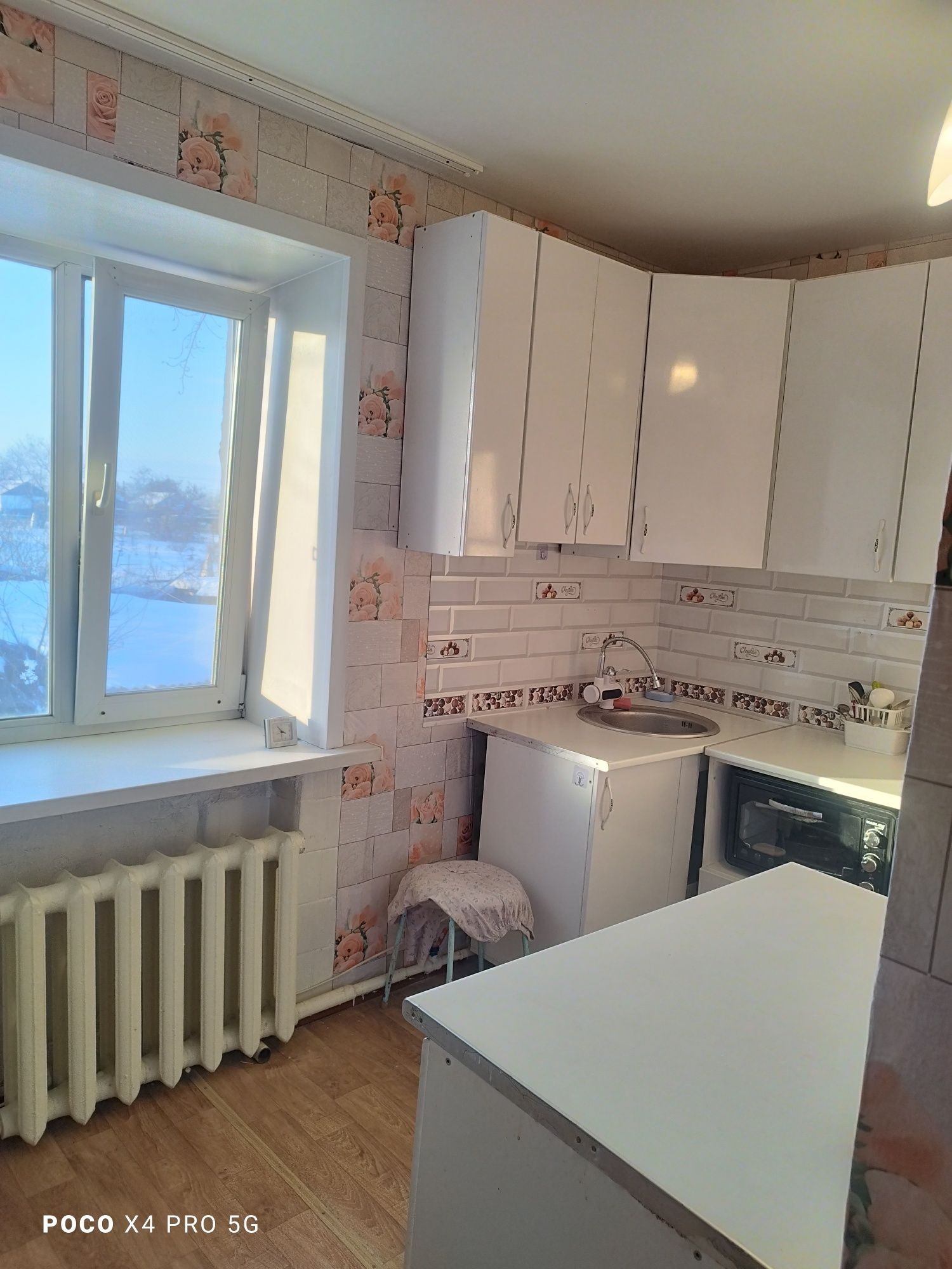 Продам/Обмен 2ком Вода Тепло центральное Бишкуль