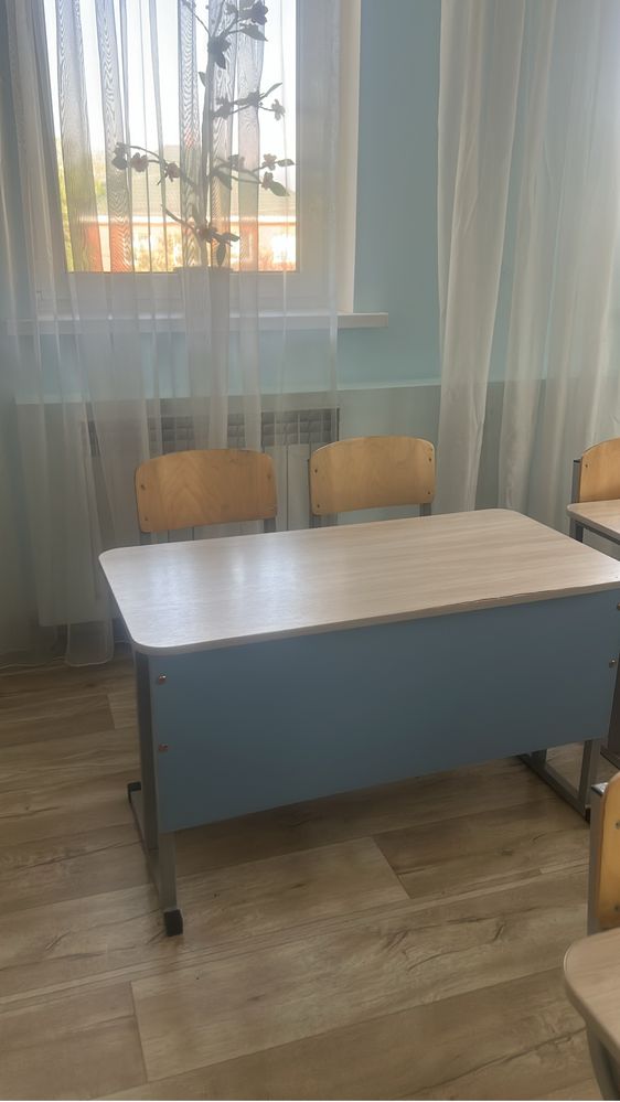 Продам парты школьные ординарные и двойные хорошего качества