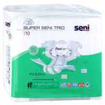 Seni Super Trio памперсы для взрослых M(2) подгузники, супер ёмкие 8 к