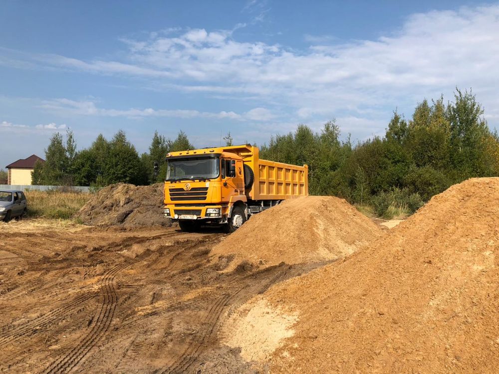 Шебень, песок балласт грунт отсев шахман камаз хова