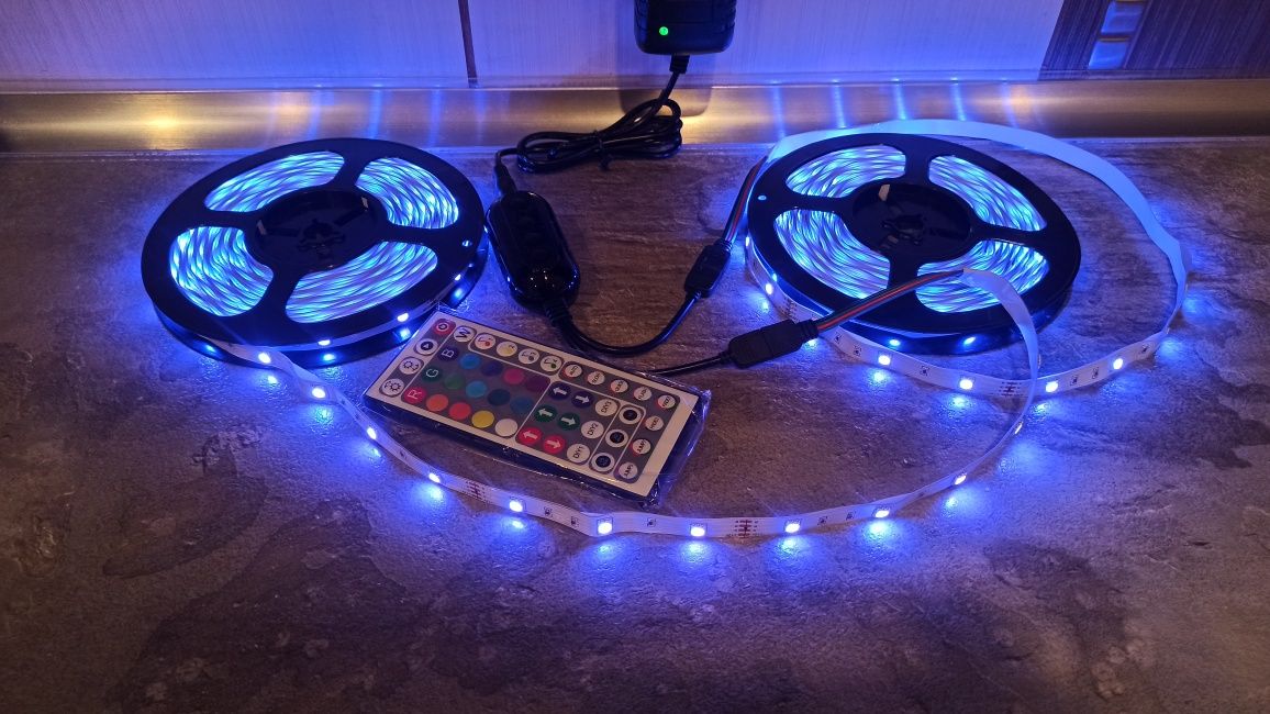 RGB LED USB светомузыка диодная лента цветомузыка гирлянда подсветка