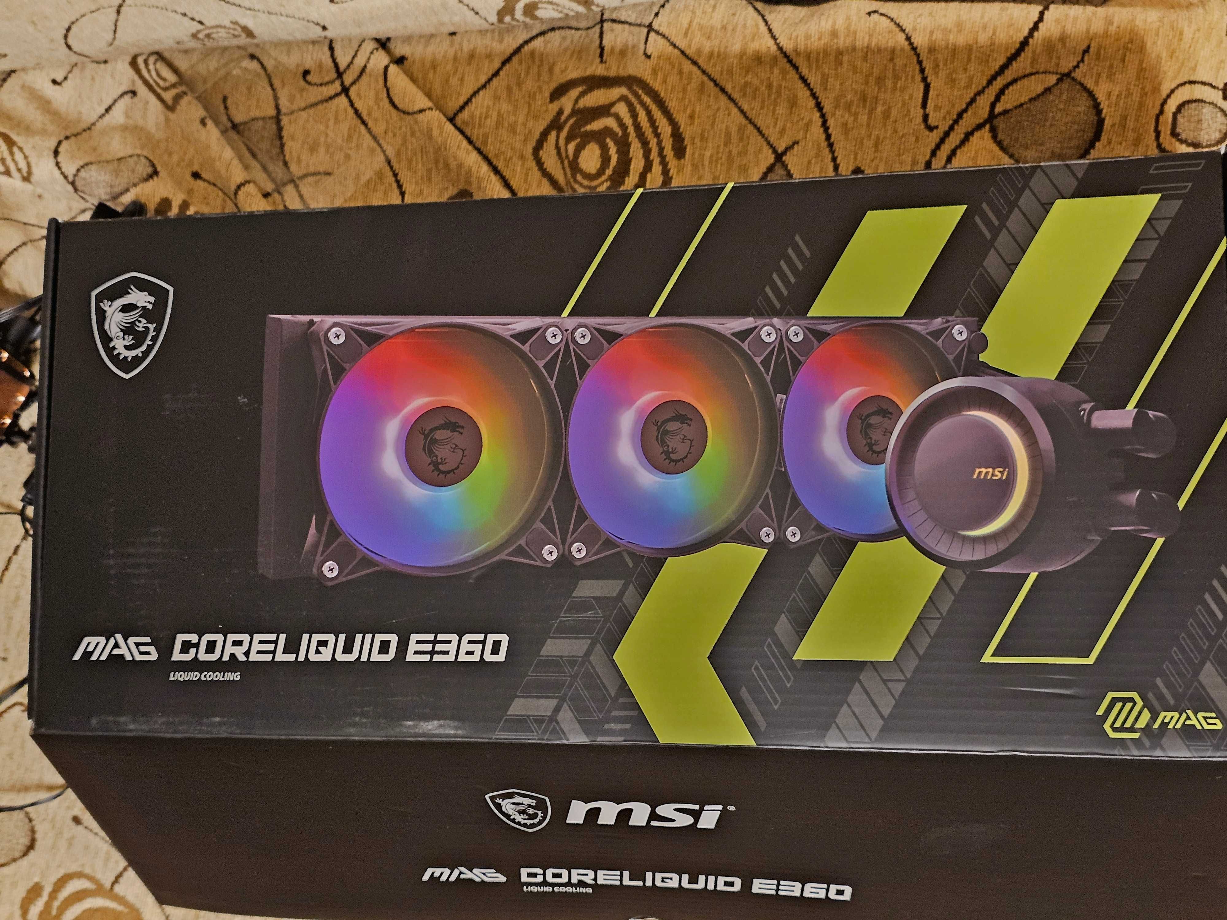 Водяное охлаждение MSI MAG CORELIQUID E360 б/у