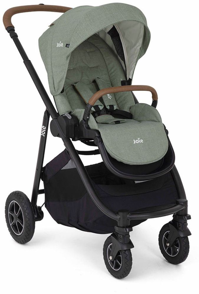 Коляска универсальная Joie 2 в 1 Versatrax Laureal/Ramble XL Pebble