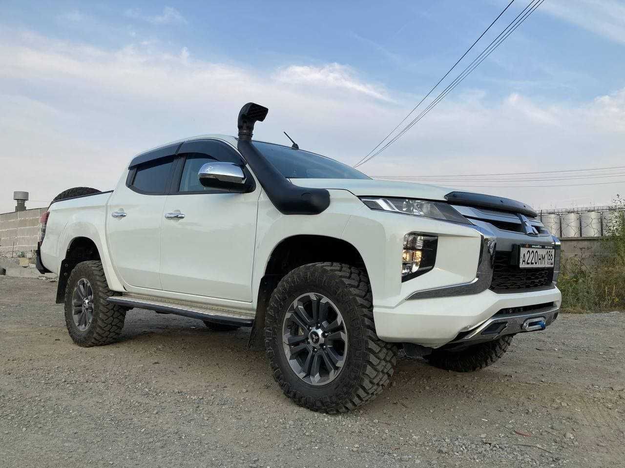 Пороги РИФ силовые Mitsubishi L200