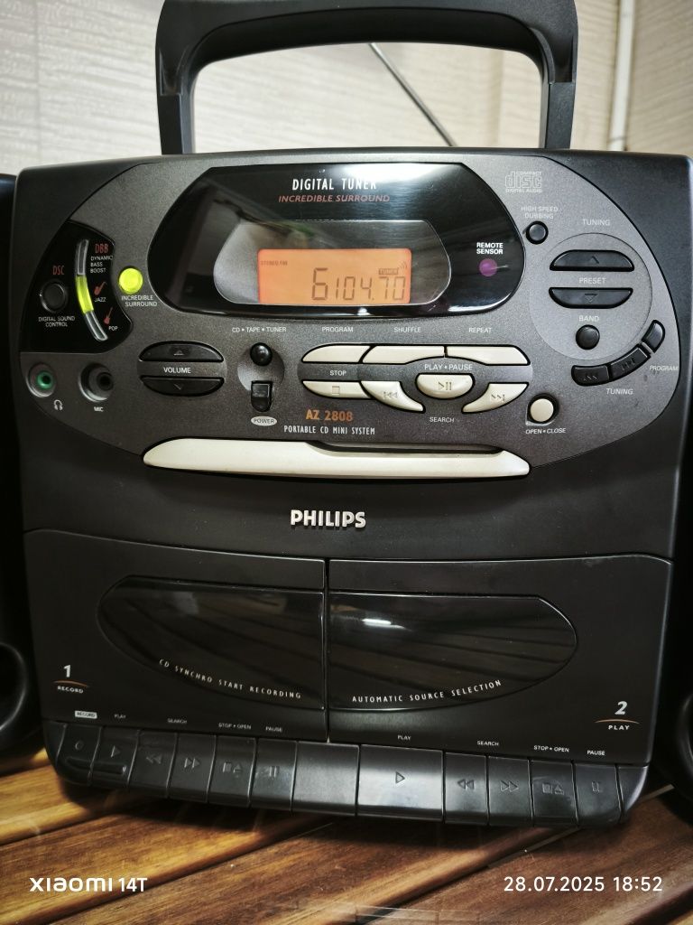 Philips . Музыкальный центр.