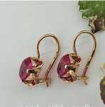 Советские серьги 583 пробы