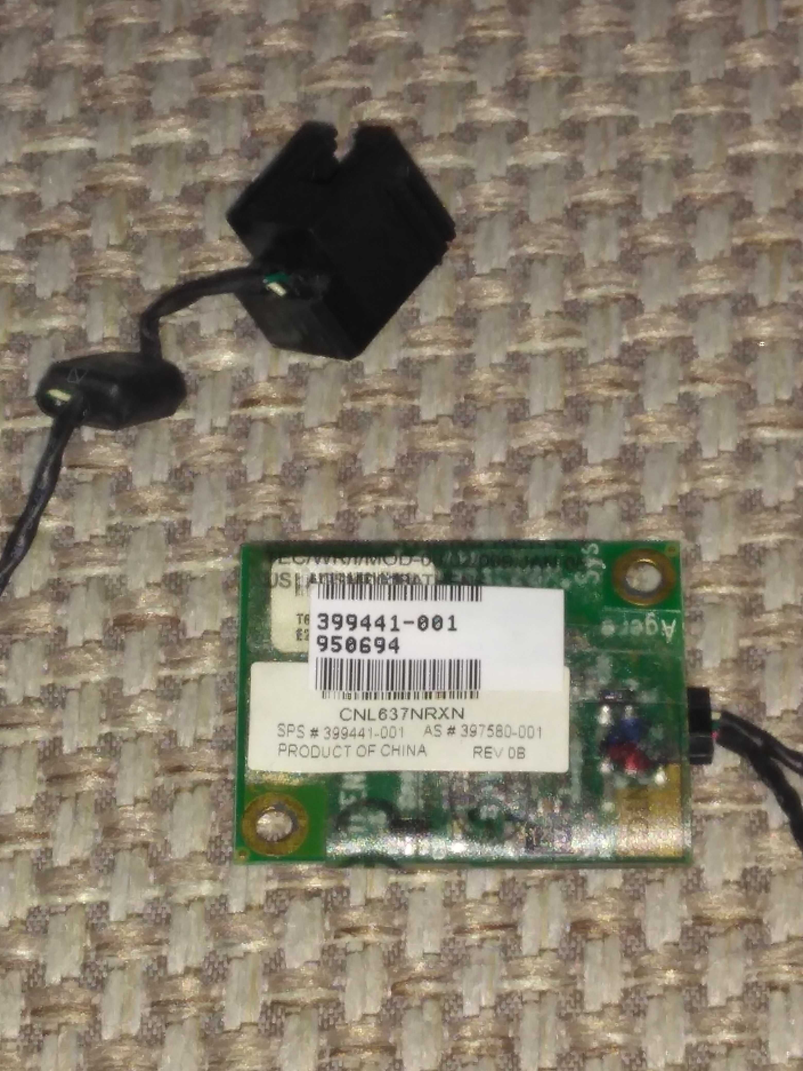 Продам модем для ноутбука HP Compaq nx6110, nc6320, Com-port nc6320