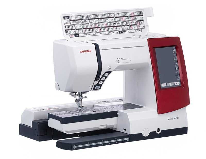 Janome Memory Craft 9900 — швейно-вышивальная машина