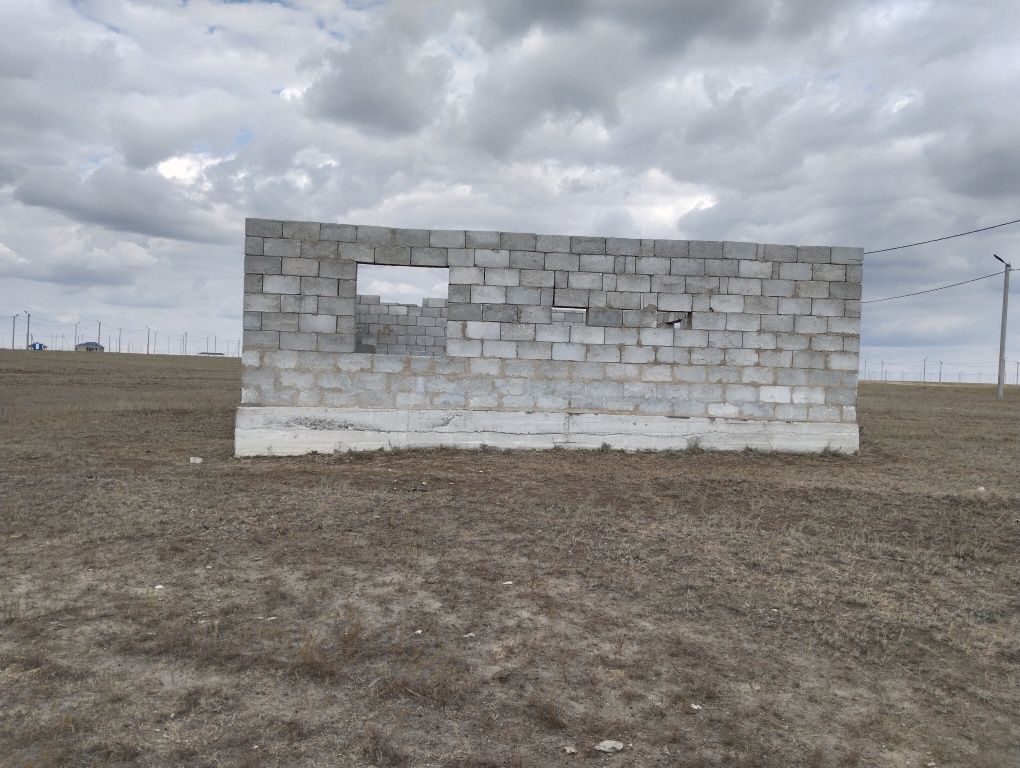 Үшқұдықтан аяқталмаған үй сатылады