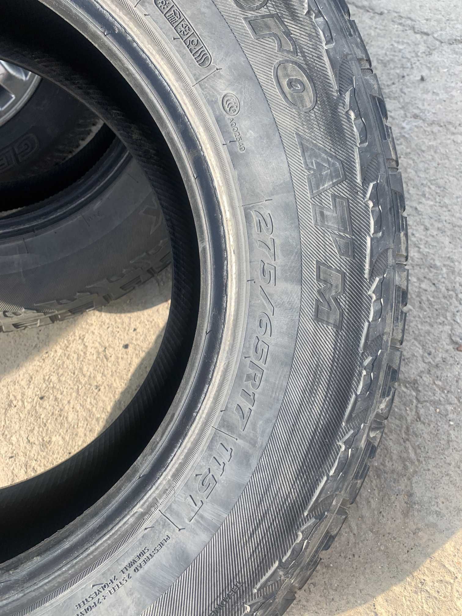 Б/у покрышки Hankook Dynapro ATm 275/65/17