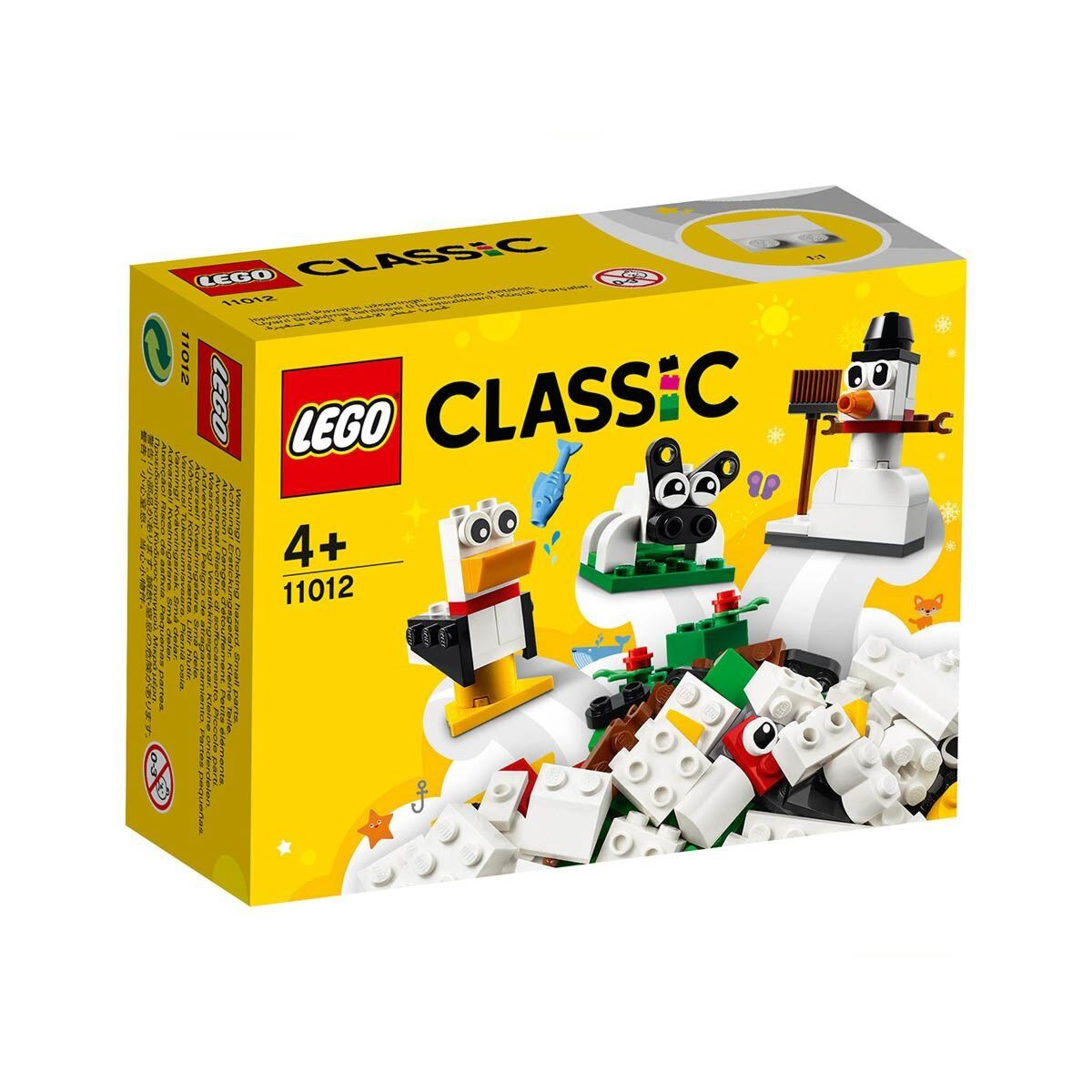 LEGO Classic Белые кубики (оригинал)