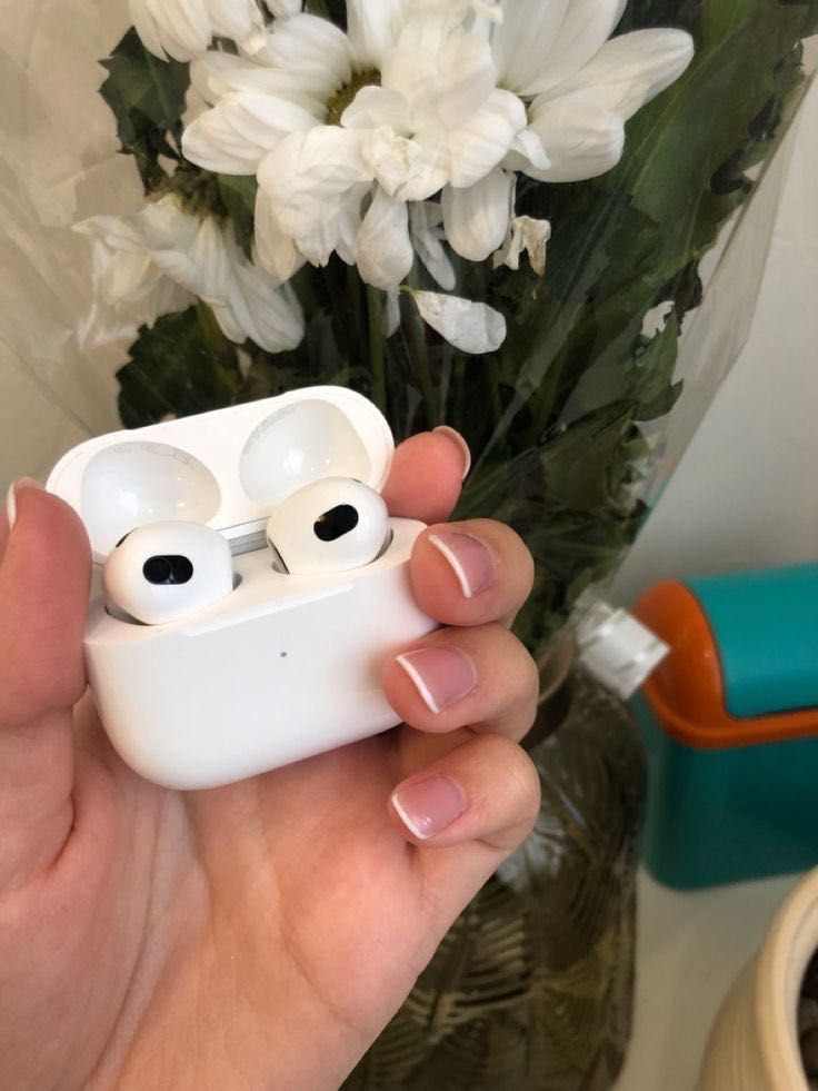 Наушники беспроводные AirPods новые чехол в подарок