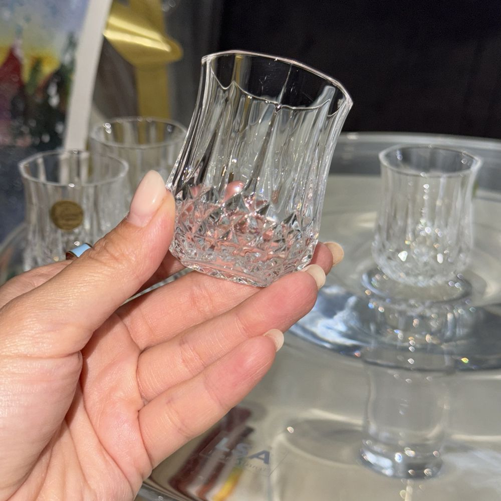 Рюмки Crystal d’Arques Longchamp Paris