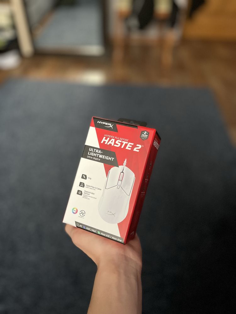 Мышка игровая Hyperx pulse fire haste 2