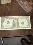 Купюра 1$ один доллар США 1988 года