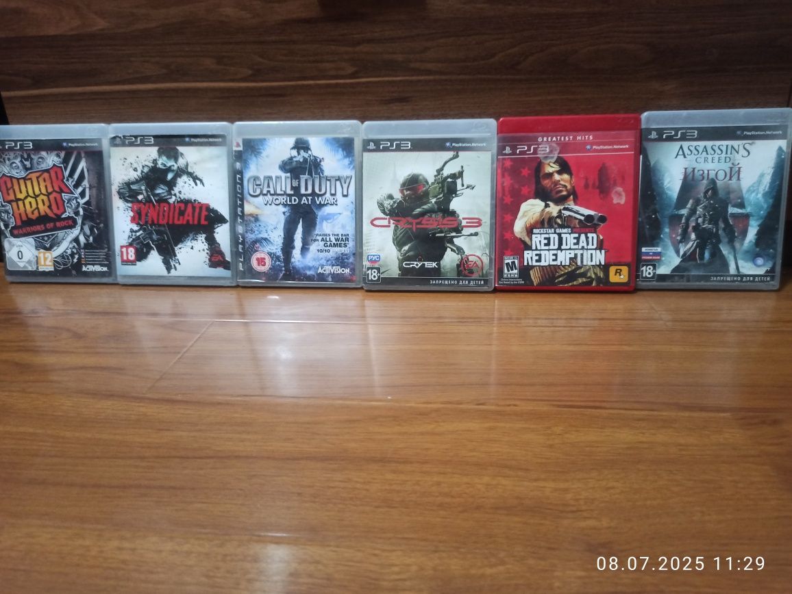 Sony ps 3  с оригинальными дисками