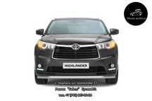 Защита переднего бампера 63мм для TOYOTA Highlander от 2014 г.в.