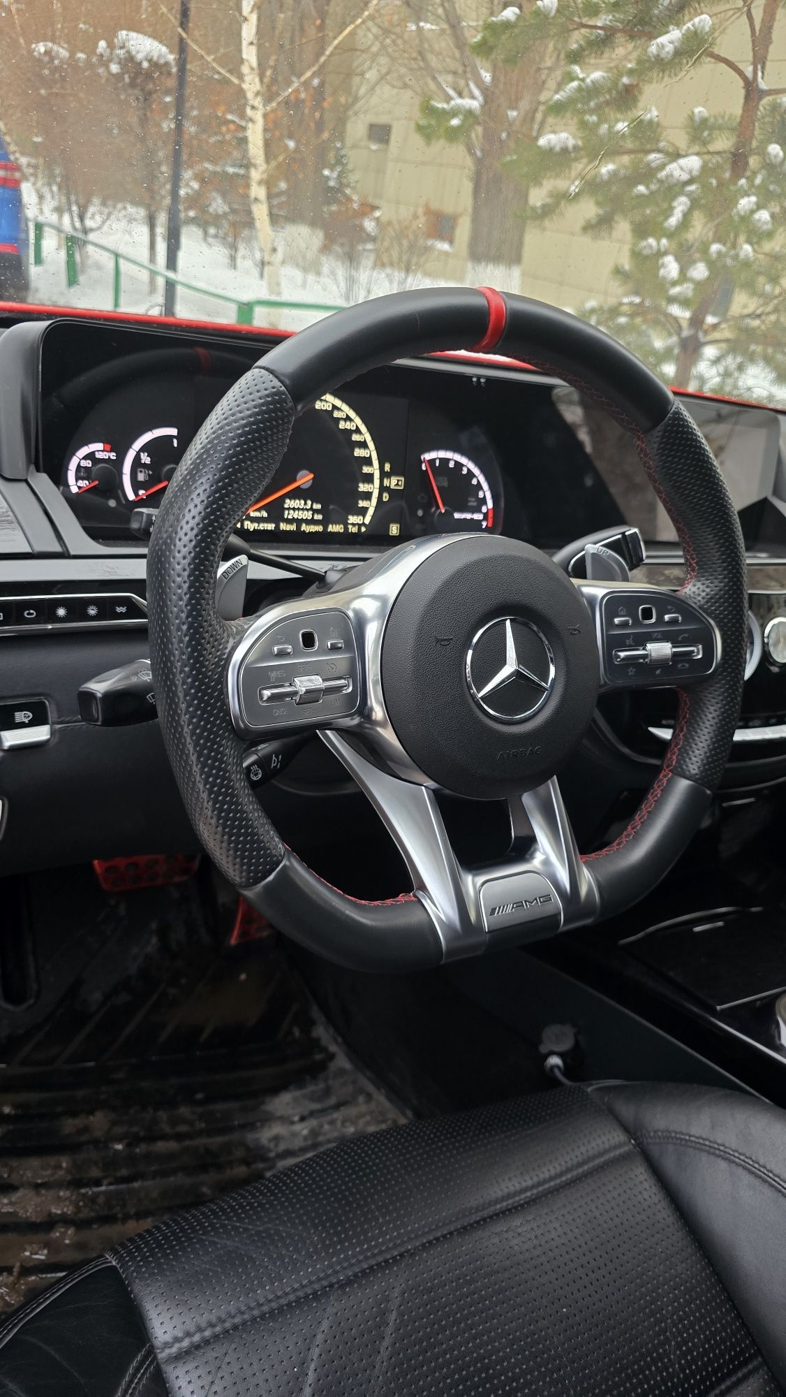 Руль амг на W221 ,C216 mercedes