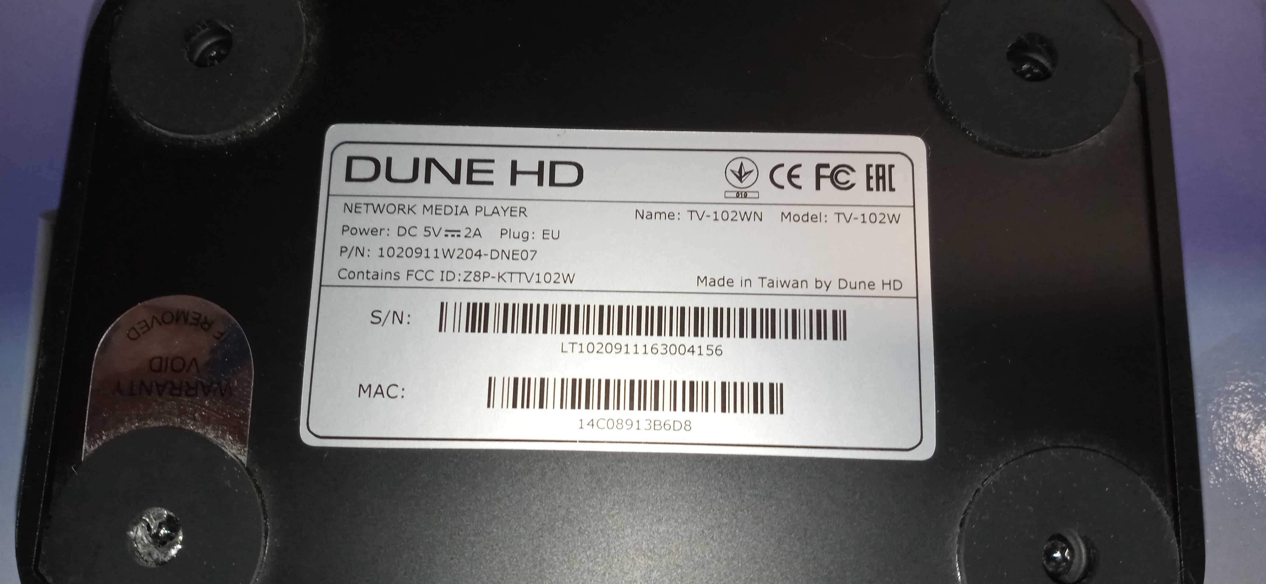 Dune HD TV-102 медиаплеер и медиаплеер Egreat R6S WIFI