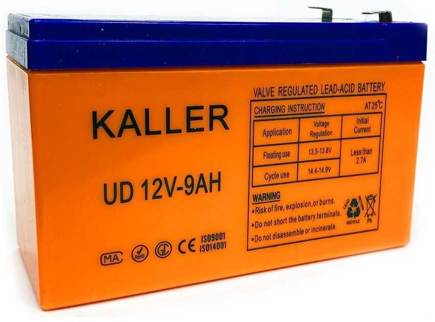 Аккумулятор для детского авто, мотоцикла KALLER UD 12V-9AH