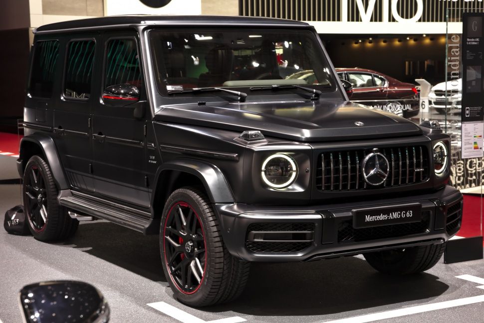 обвес бампер очки решетка для мерседес W463 W464 Гелендваген AMG BRABU