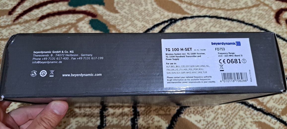 Cvr pro audio продам комплект активный пульт,микрофон