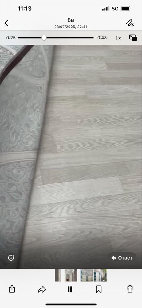 Продается ламинат б/у