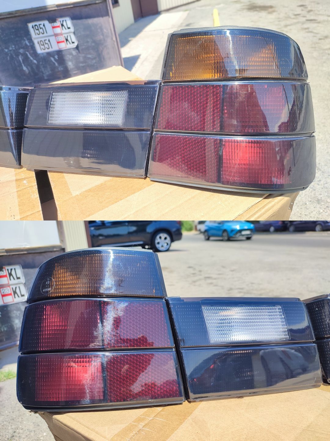 BMW E34 задание фары