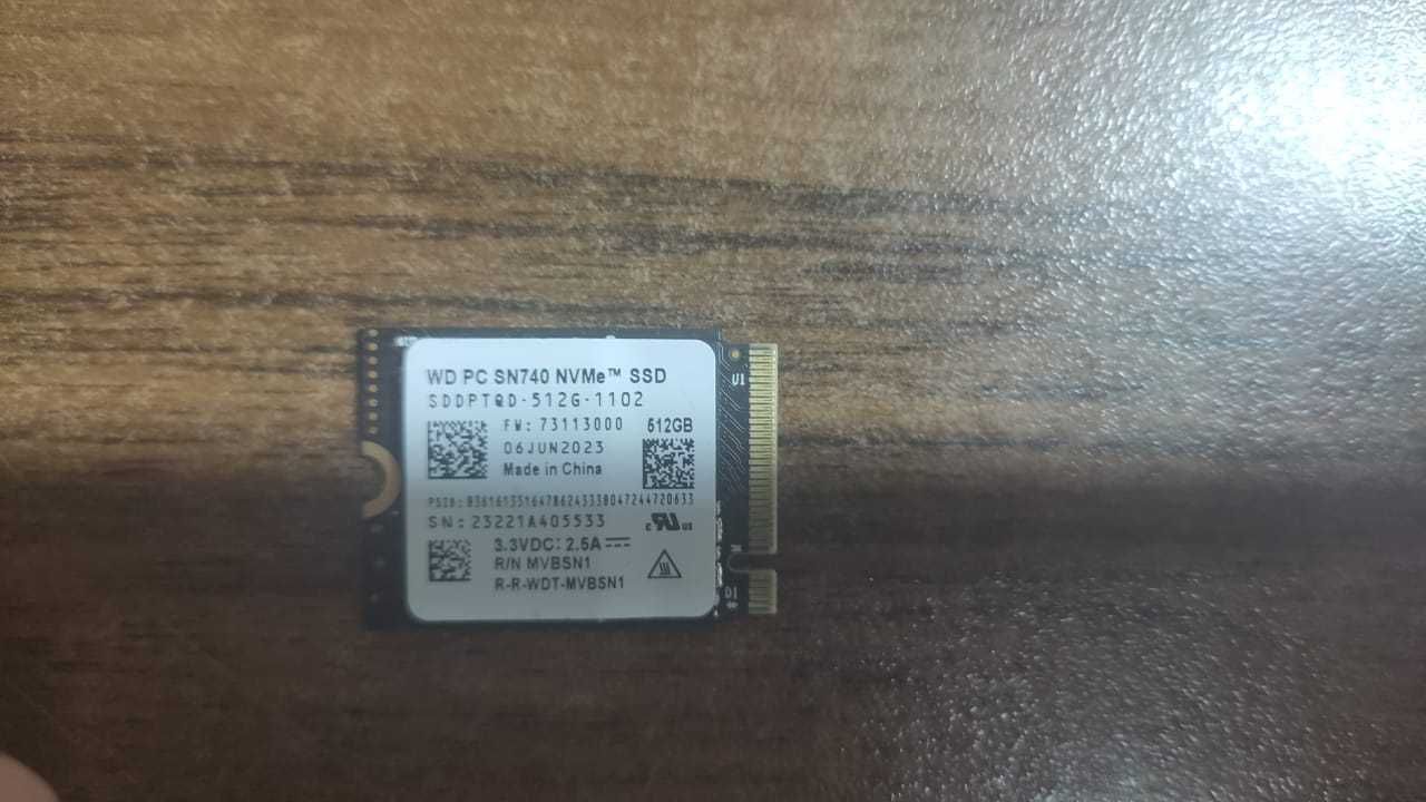 M2. SSD WD 512гб 2230 (ССД м2 Western Digital)