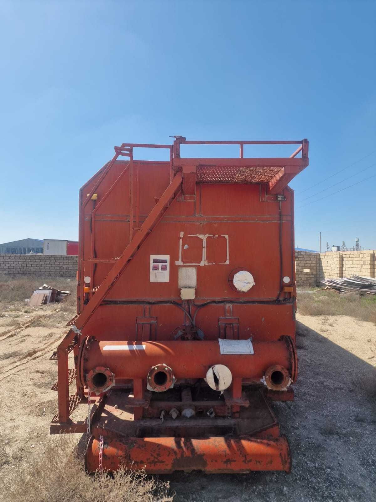 Frack tank,Monster tank 500bbl 80m3,Емкость прицеп 80м3