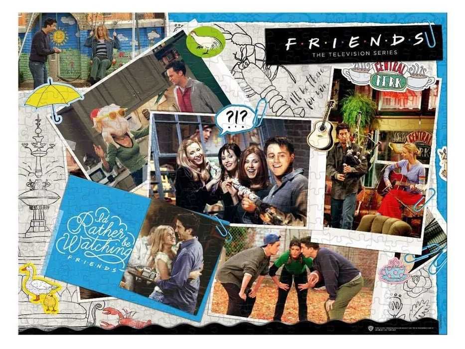 Пазл по сериалу «Друзья (Friends)», 1000 элементов (Winning Moves)