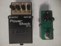 Педаль Boss st 2 и Mosky mini screamer