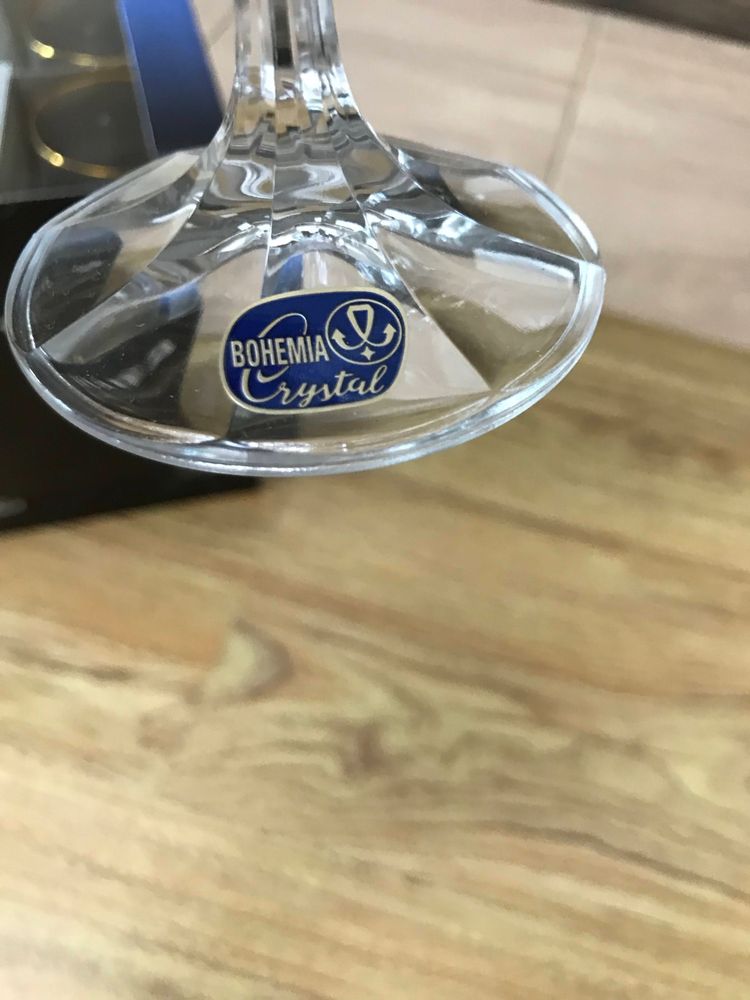 Бокалы для вина набор Bohemia crystal