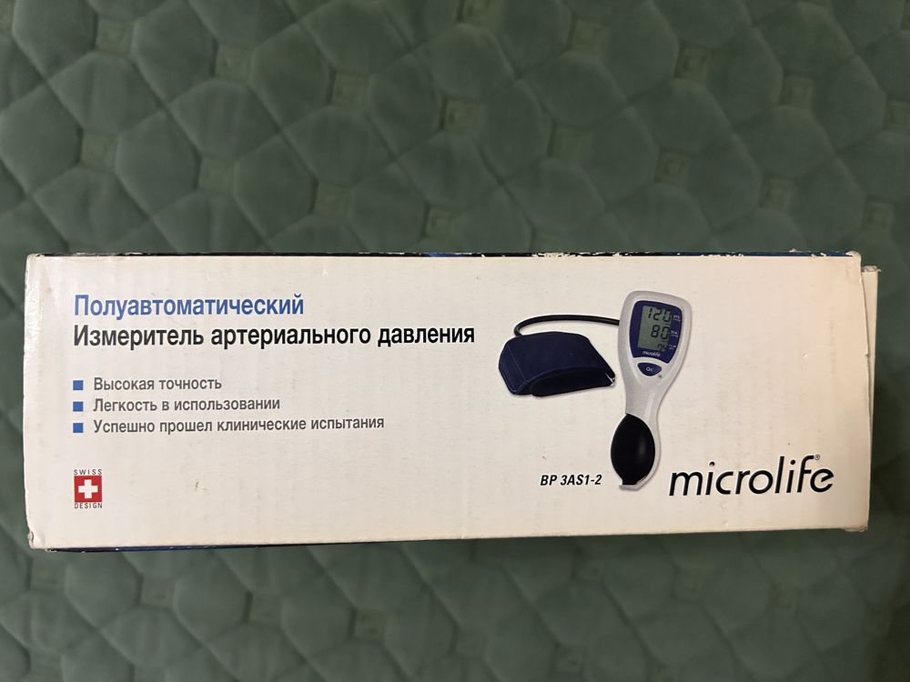 Полуавтоматический тонометр для измерения давления