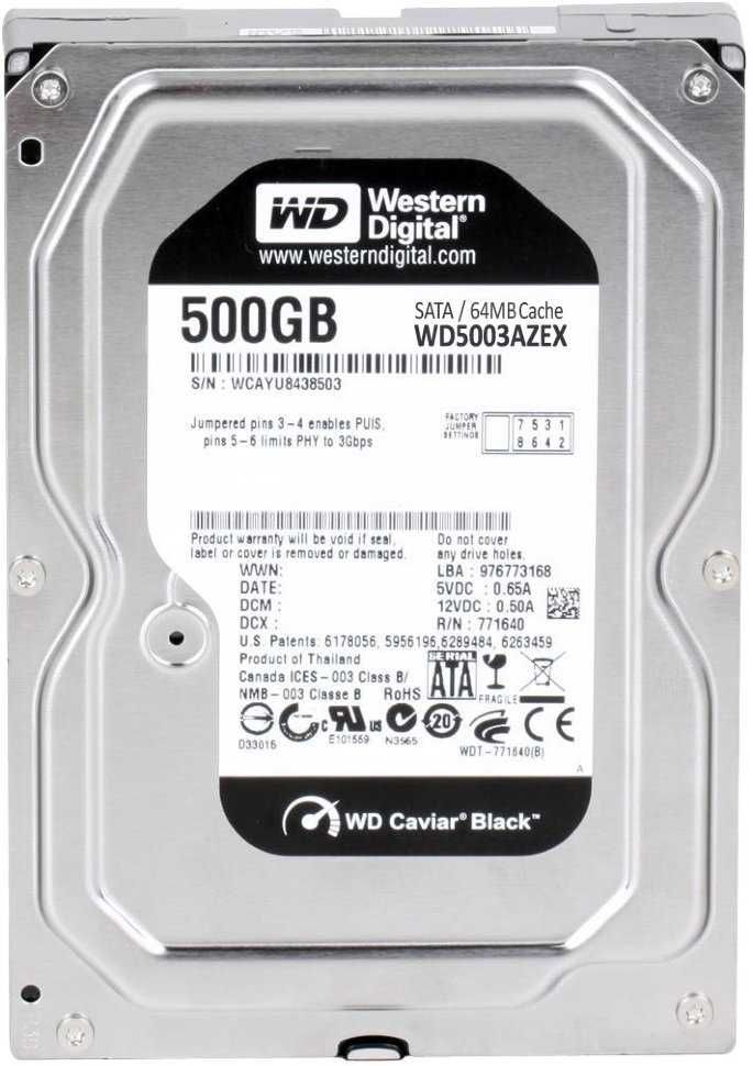 Жесткие диски 500гб/1000Gb/1TB SATA 3,5" с гарантией, документами