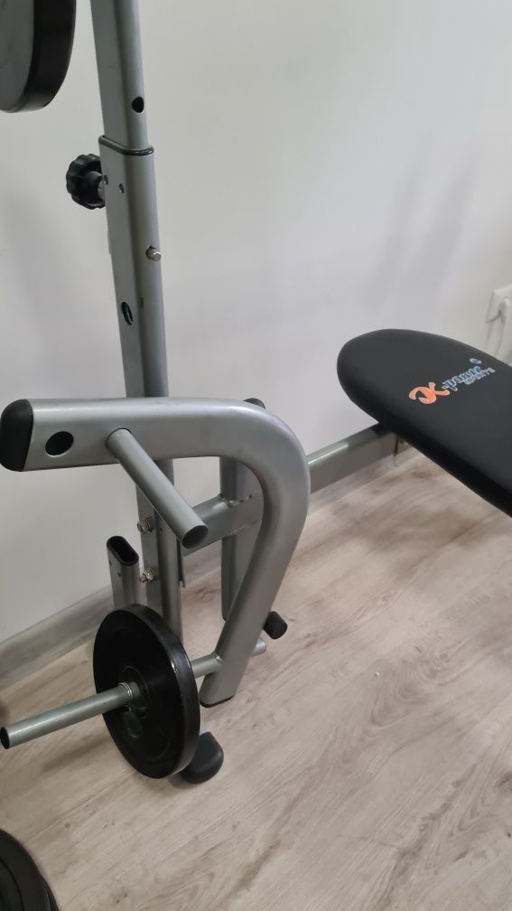 Продается тренажер 5в1 + блины 2.5, 5, 10 кг
