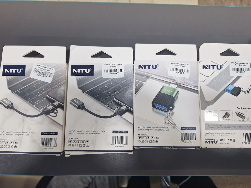 Продам OTG переходники, USB-хабы, AUX, картридеры и тд